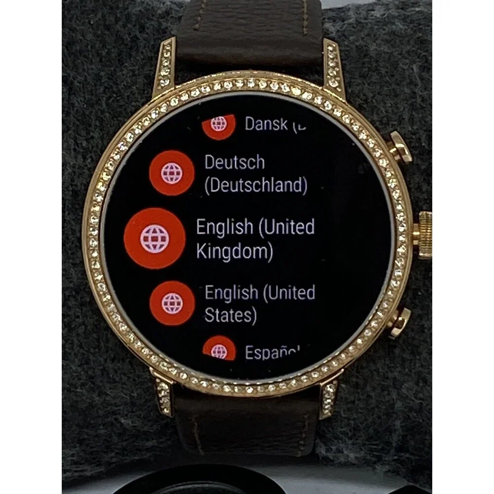 Fossil Gen 4 Authentic Digital Dial Smart Watch Custom Band FTW6011 CR142